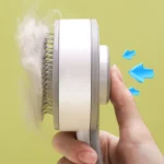 სავარცხელი ღილაკით და წვრილი კბილებით - Image 2