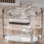 წყლის ფანტანი სამმაგი ფილტრაციით და სენსორით