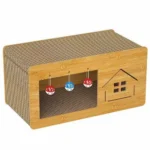 საფხაჭნი სახლი ბურთებით